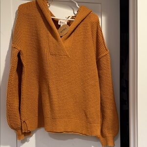 Bibi NWT-Women's Orange Sweater